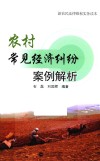 农村常见经济纠纷案例解析 封面