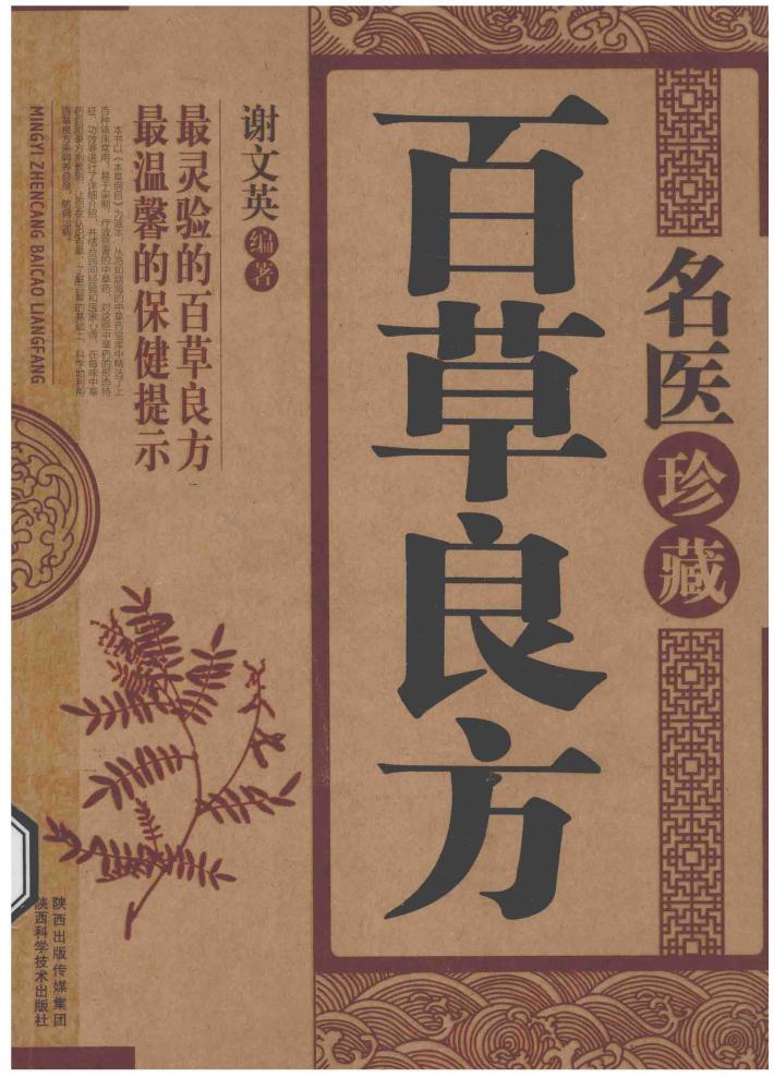 名医珍藏百草良方 封面