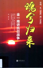 魂兮归来  金一南讲抗日战争 封面