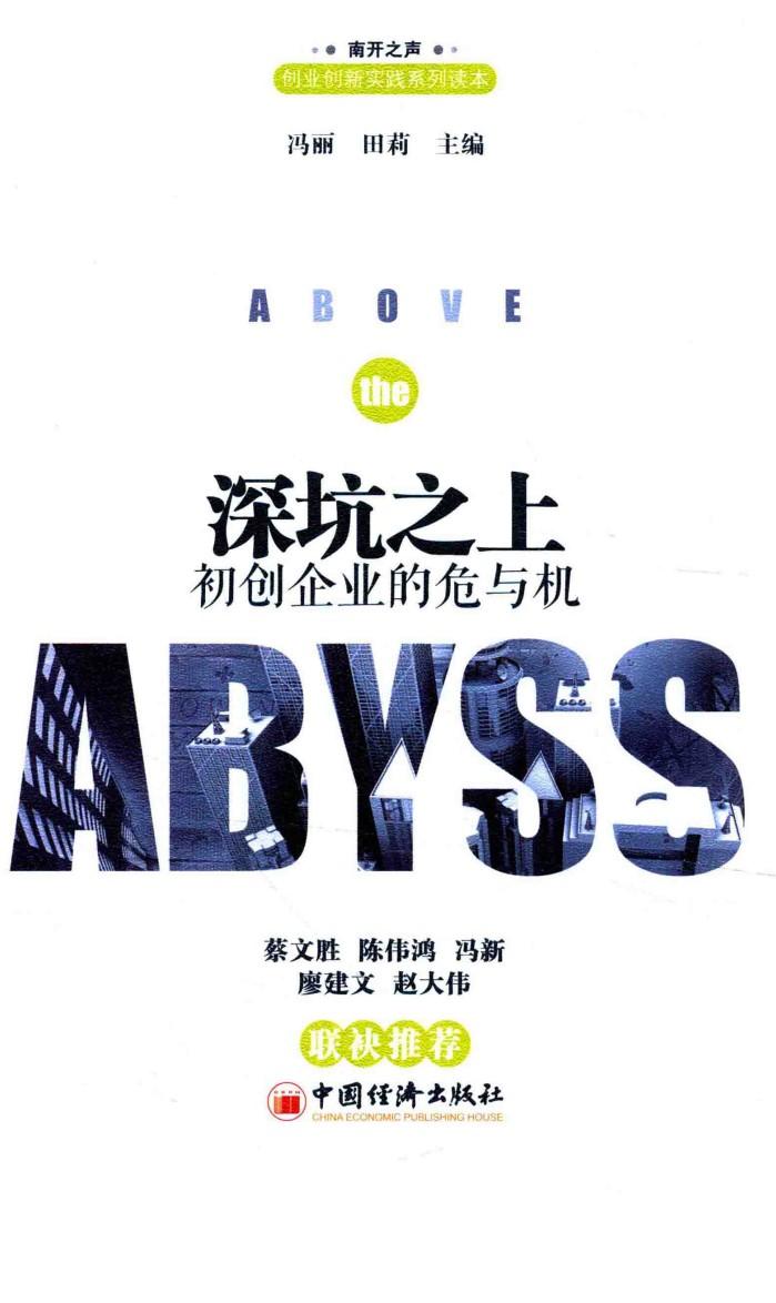 深坑之上  初创企业的危与机 封面