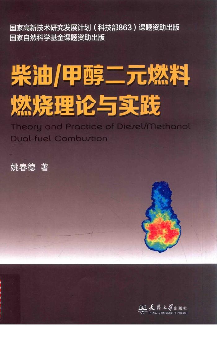 柴油甲醇二元燃料燃烧理论与实践 封面