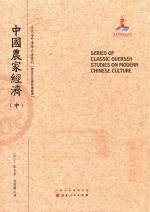 近代海外汉学名著丛刊  中国农家经济  中 封面