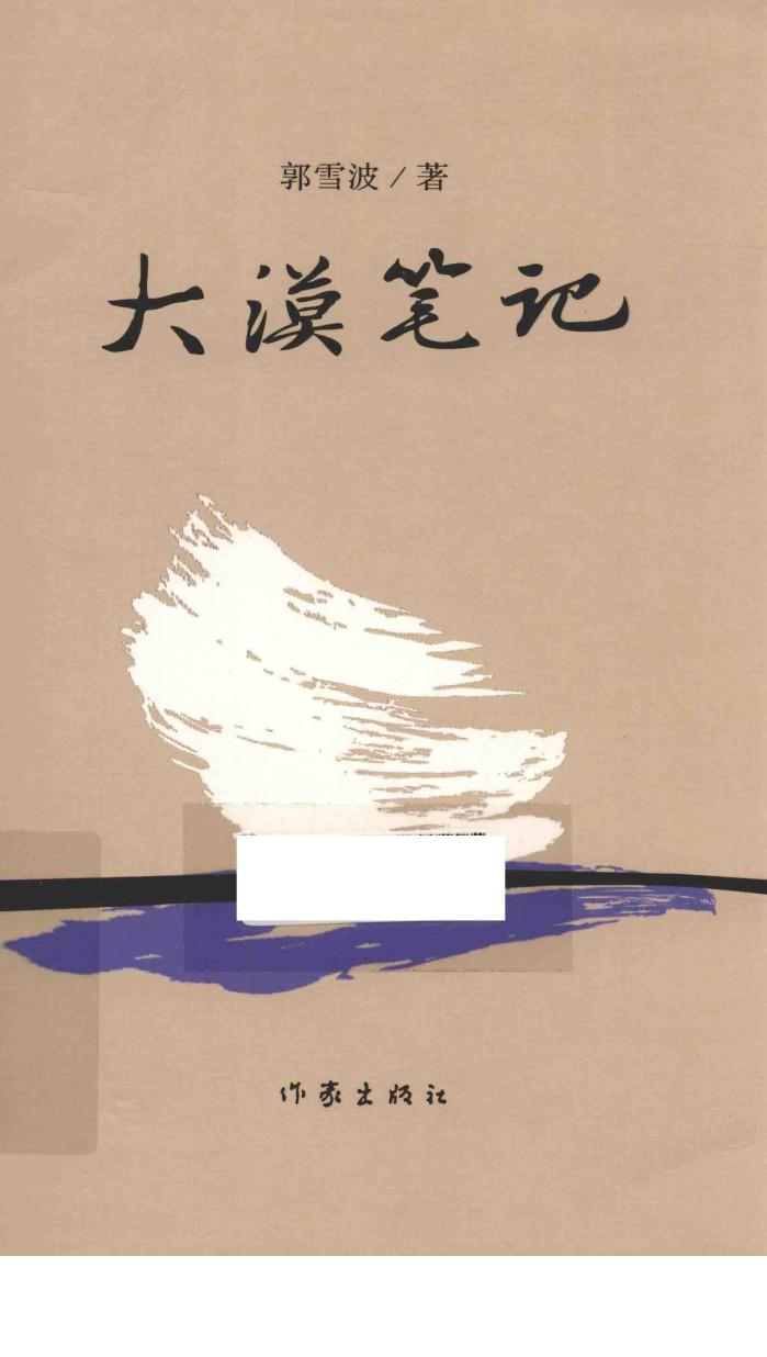 大漠笔记 封面