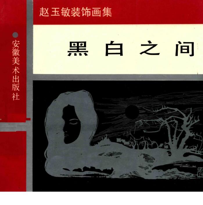 黑白之间：赵玉敏装饰画集 封面