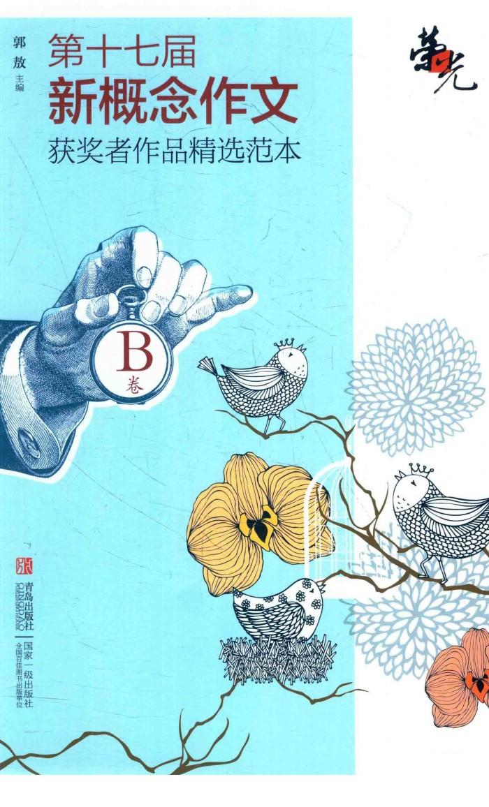荣光  第十七届新概念作文获奖者作品精选范本  B卷 封面