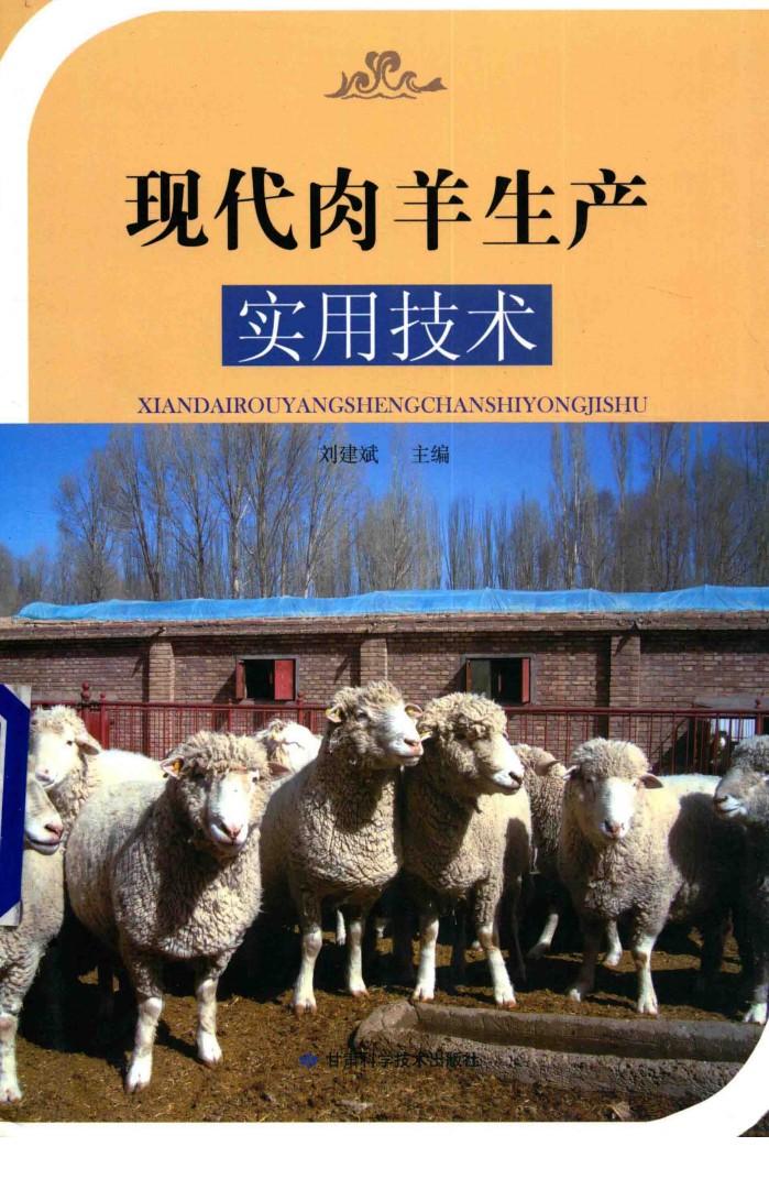 现代肉羊生产实用技术 封面
