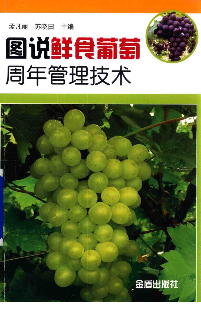 图说鲜食葡萄周年管理技术 封面