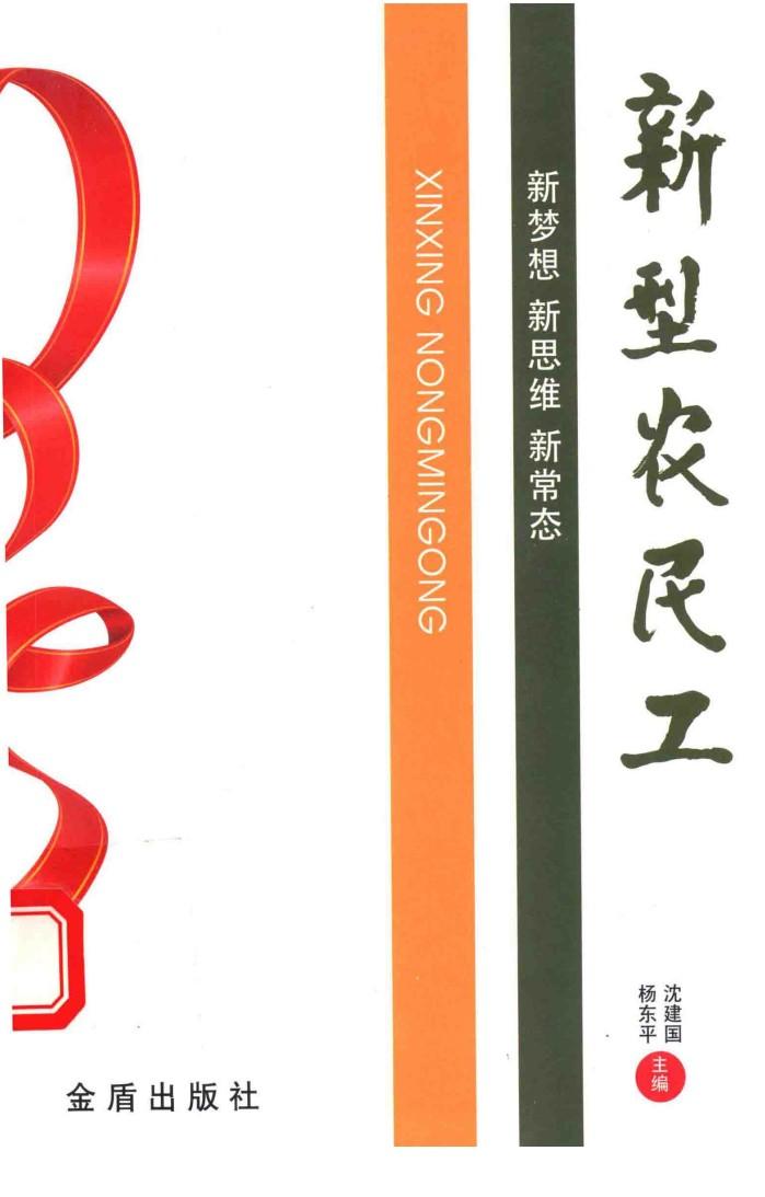 新型农民工  新梦想  新思维  新常态 封面