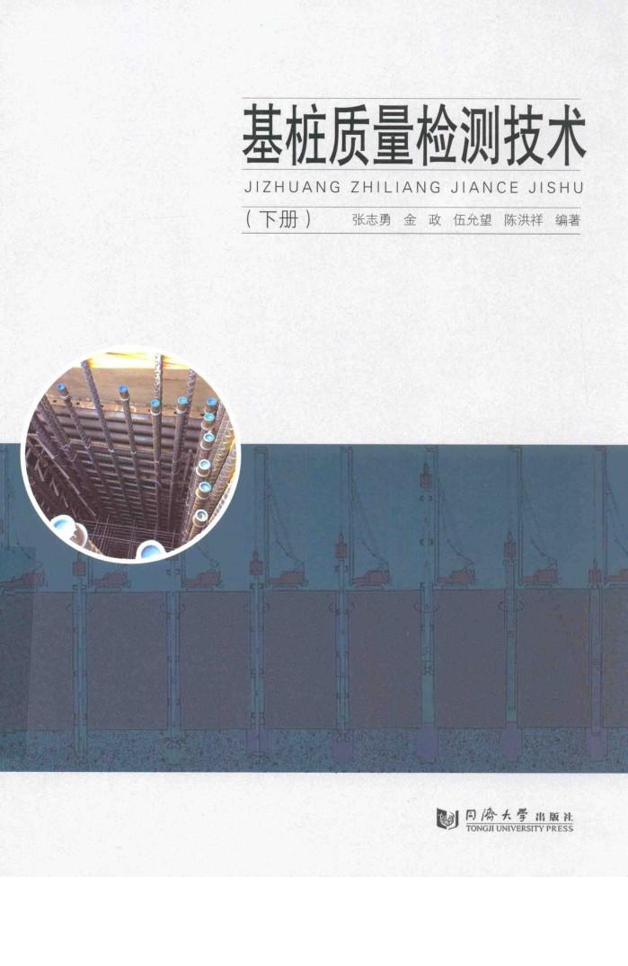基桩质量检测技术  下 封面