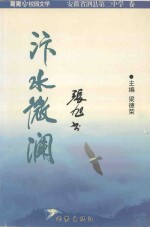 青春校园文学  安徽省泗县第二中学卷  汴水微澜 封面