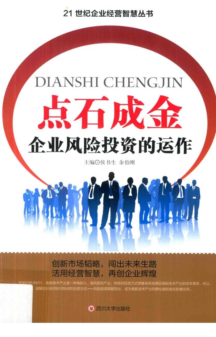 点石成金  企业风险投资的运作 封面