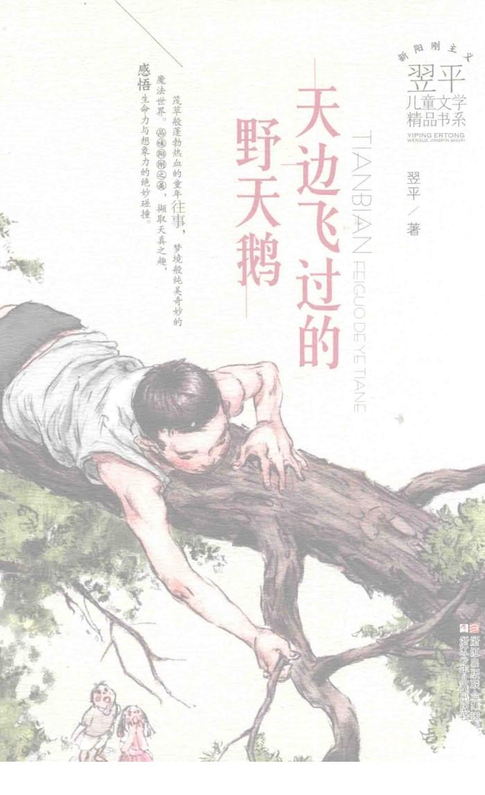 翌平儿童文学精品书系  天边飞过的野天鹅 封面