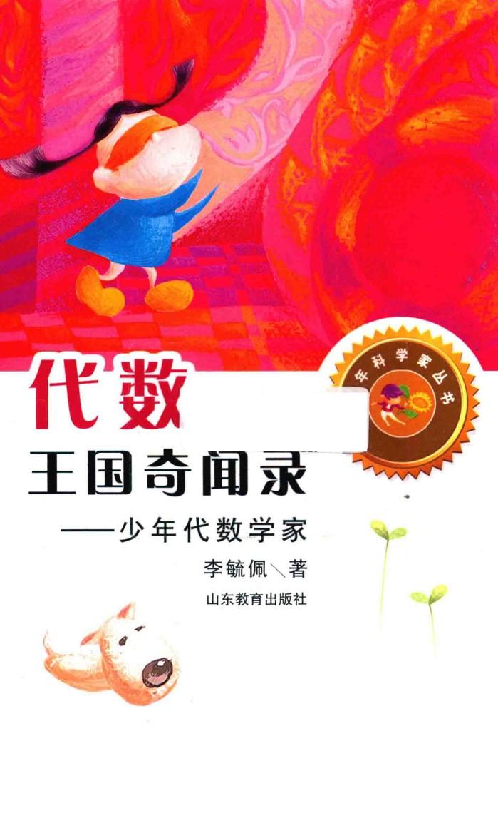代数王国奇闻录  少年代数学家 封面