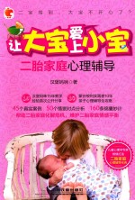 让大宝爱上小宝  二胎家庭心理辅导 封面