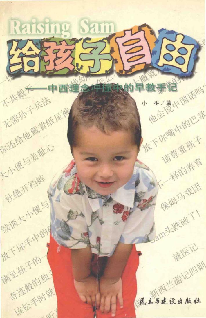 给孩子自由  中西理念冲撞中的早教手记 封面