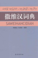 撒维汉词典 封面