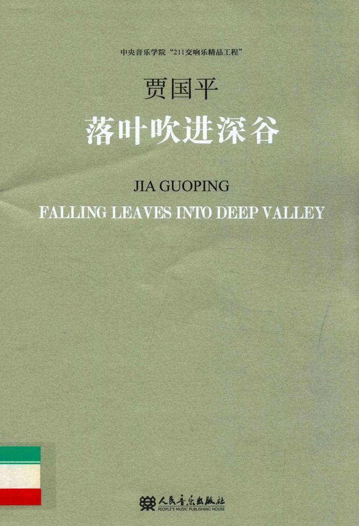 落叶吹进深谷 封面