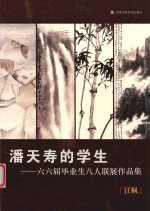 潘天寿的学生  六六届毕业生八人联展作品集  江枫 封面