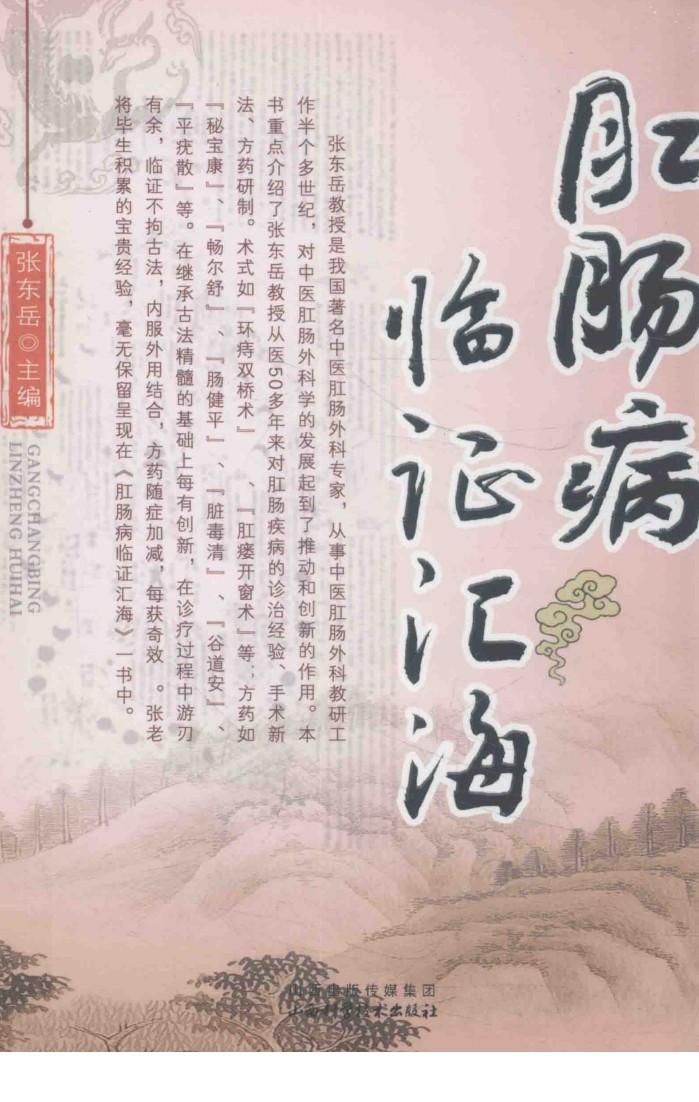 肛肠病临证汇海 封面