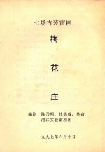 梅花庄  七场古装雷剧 封面