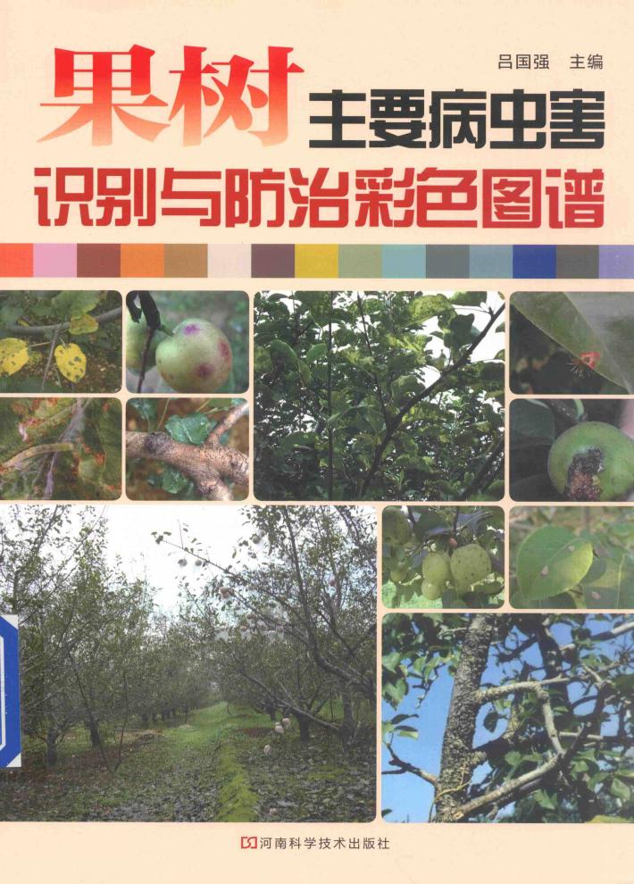 果树主要病虫害识别与防治彩色图谱 封面