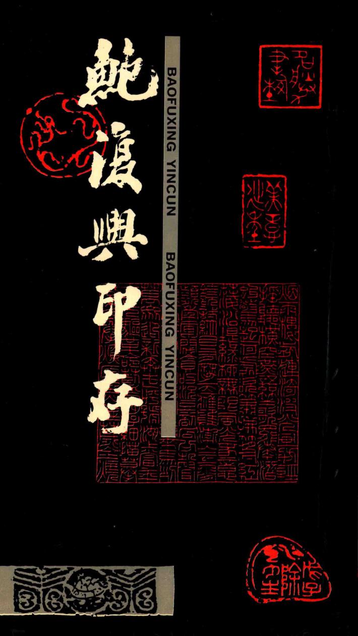 鲍复兴印存 封面