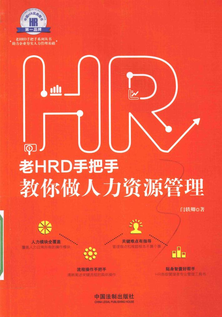 老HRD手把手教你做人力资源管理 封面