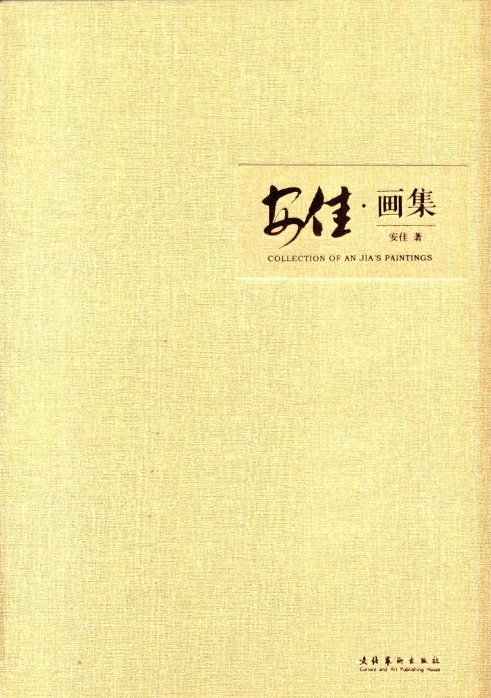 安佳  画集  文集 封面