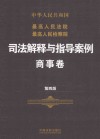 最高人民法院最高人民检察院司法解释与指导案例  商事卷 封面