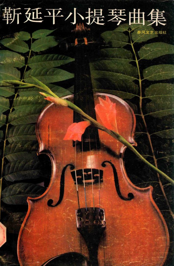 靳延平小提琴曲集 封面