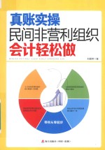 真账实操  民间非营利组织会计轻松做 封面