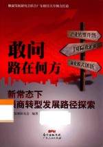 敢问路在何方  新常态下顺商转型发展路径探索 封面