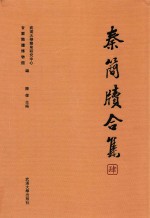 秦简牍合集  4 封面