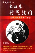 消失中的…太极拳行气法门  勿让太极拳沦为空架子 封面
