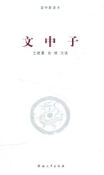 文中子 封面