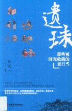 遗珠  那些被时光收藏的老行当 封面