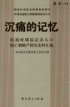 沉痛的记忆  抗战时期宿迁市人口伤亡和财产损失史料汇编 封面