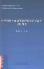炸药爆炸冲击波预处理促进污泥改性试验研究 封面
