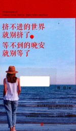 挤不进的世界就别挤了  等不到的晚安就别等了 封面