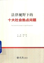 法律视野下的十大社会热点问题 封面