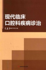 现代临床口腔科疾病诊治  上 封面