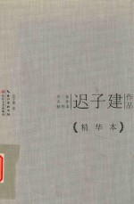 迟子建作品精华本 封面