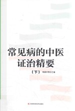 常见病的中医证治精要  下 封面