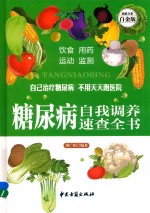 糖尿病自我调养速查全书  超值全彩白金版 封面