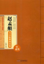 赵孟頫书法临摹精选集  珍藏版 封面