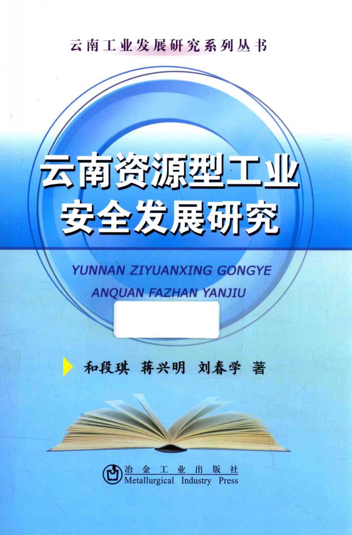 云南资源型工业安全发展研究 封面