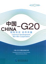 中国-G20  同舟共济  合作共赢 封面