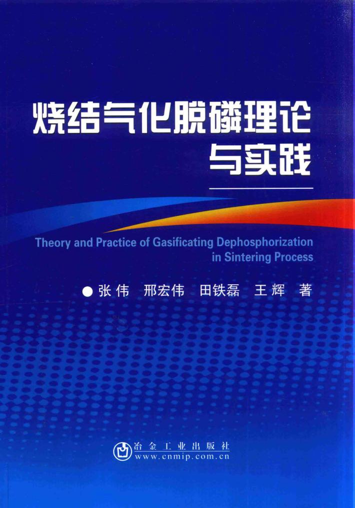 烧结气化脱磷理论与实践 封面