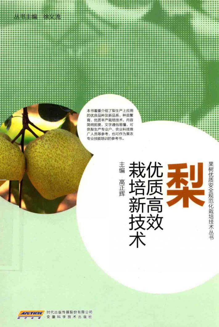 梨优质高效栽培新技术 封面
