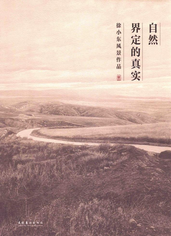 自然界定的真实  徐小东风景作品 封面